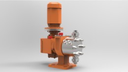 Hydraulic metal diaphragm metering pump Orlita® Evolution API 674